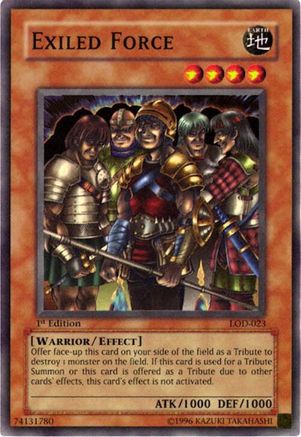 Image of Exiled Force [LOD-023] Super Rare