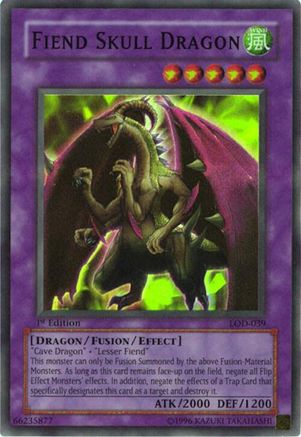 Image of Fiend Skull Dragon [LOD-039] Super Rare