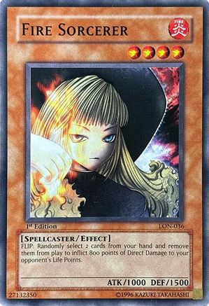Image of Fire Sorcerer [LON-036] Common