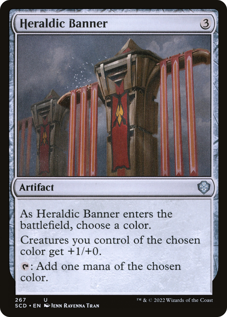 Image of Heraldic Banner [Starter Commander Decks]