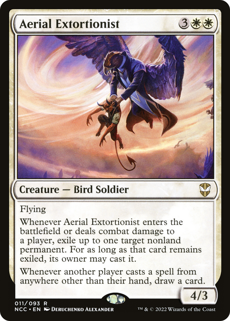Image of Aerial Extortionist [Streets of New Capenna Commander]
