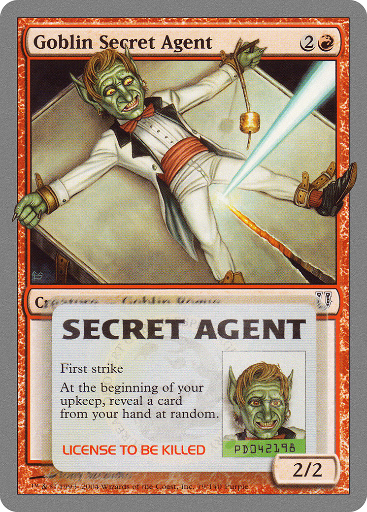 Image of Goblin Secret Agent [Unhinged]