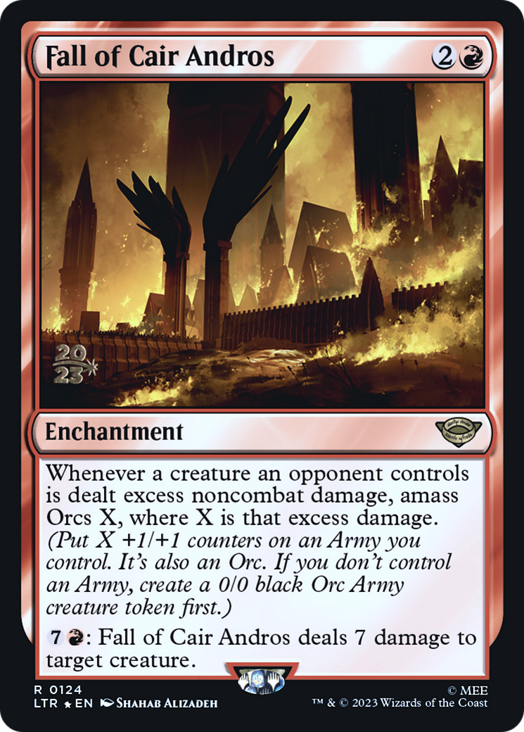 Image of Fall of Cair Andros [The Lord of the Rings: Tales of Middle-Earth Prerelease Promos]