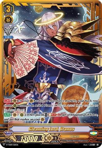 Image of Gleaming Lord, Uranus (V-TD09/S01EN) [Shinemon Nitta]