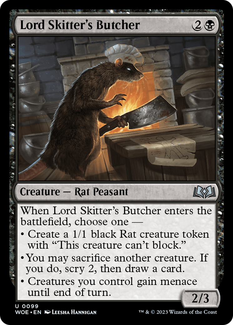 Image of Lord Skitter's Butcher [Wilds of Eldraine]