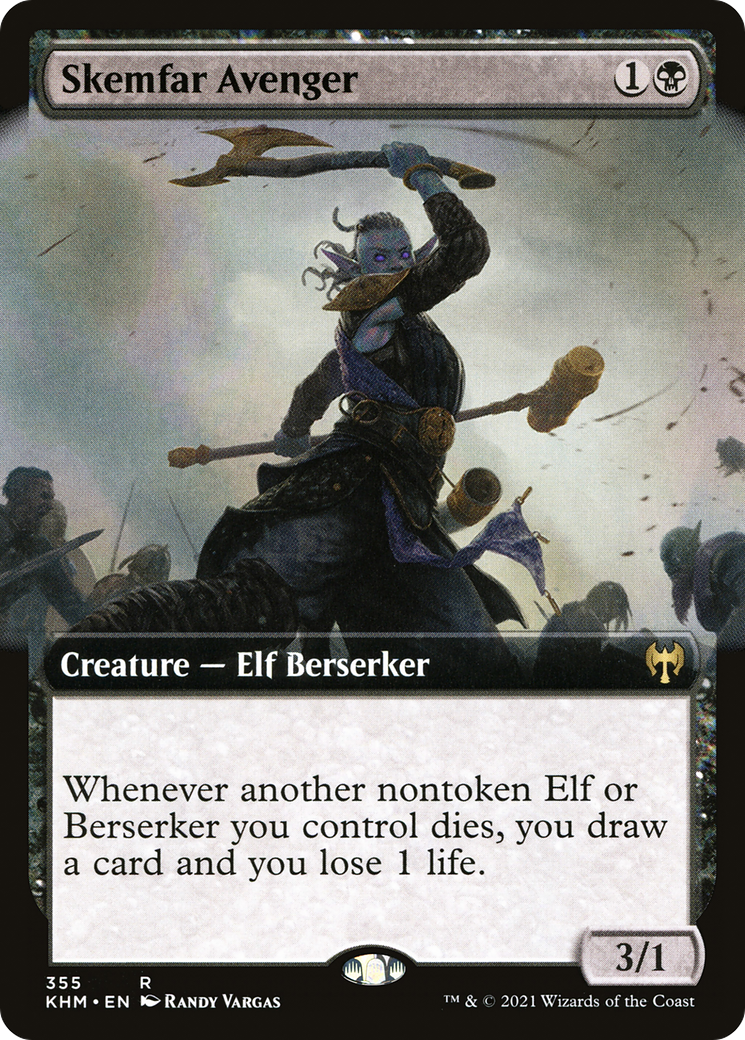 Image of Skemfar Avenger (Extended Art) [Kaldheim]