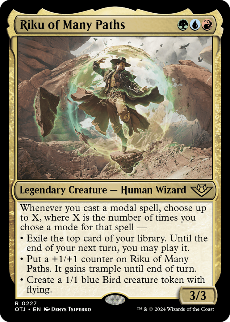 Image of Riku of Many Paths [Outlaws of Thunder Junction]