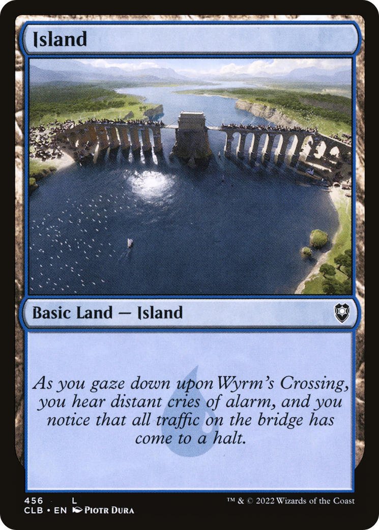 Image of Island (456) [Commander Legends: Battle for Baldur's Gate]