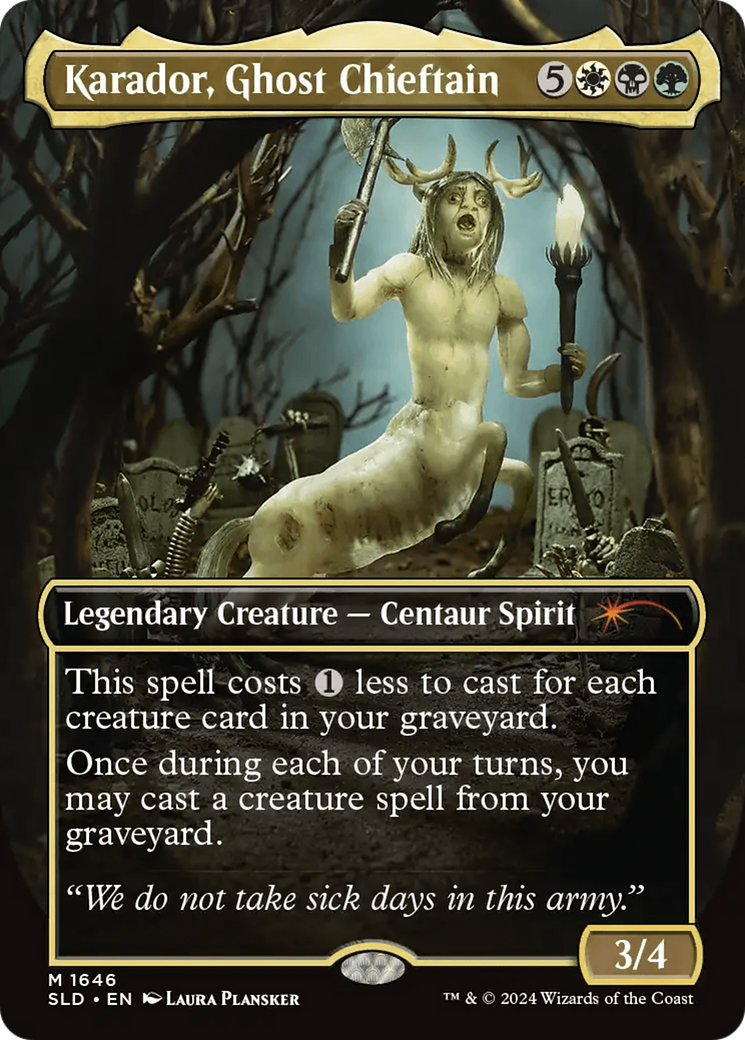 Image of Karador, Ghost Chieftain [Secret Lair Drop Series]
