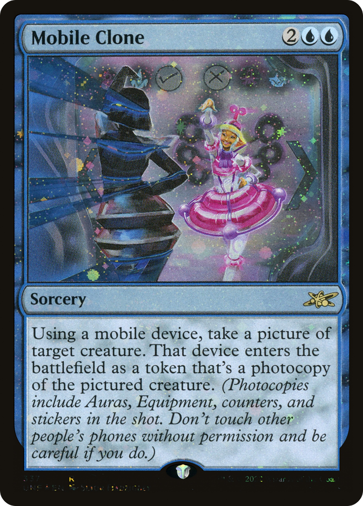 Image of Mobile Clone (Galaxy Foil) [Unfinity]