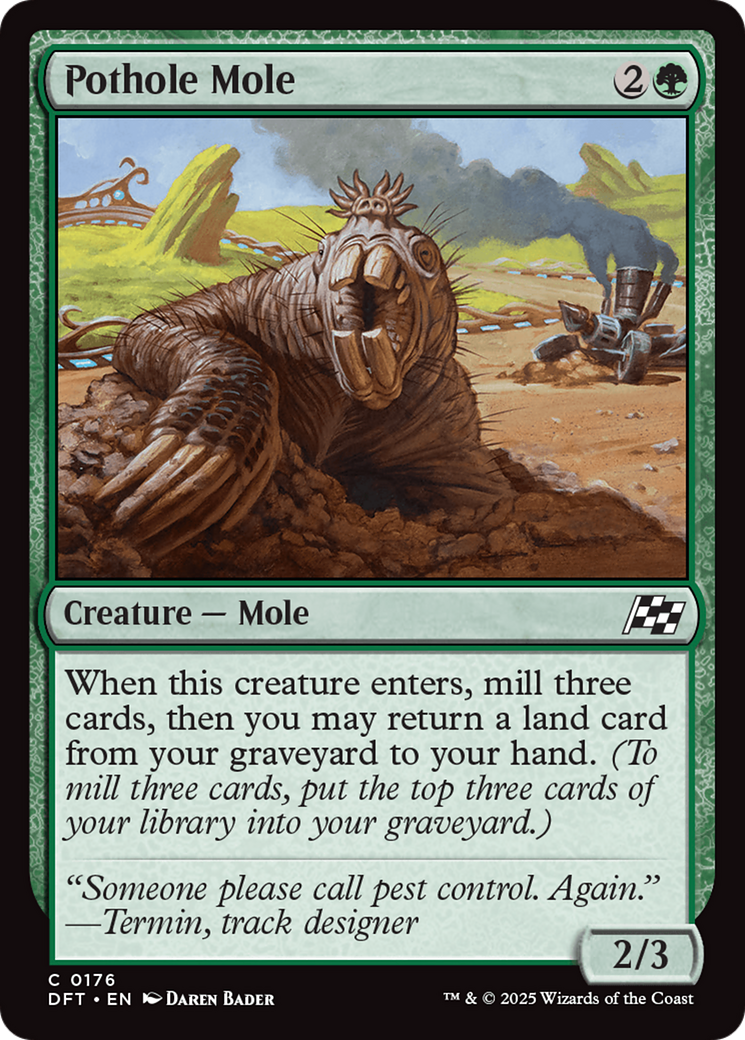 Image of Pothole Mole [Aetherdrift]