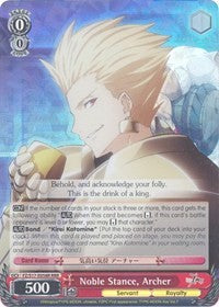 Image of Noble Stance, Archer (FZ/S17-E058R RRR) [Fate/Zero]