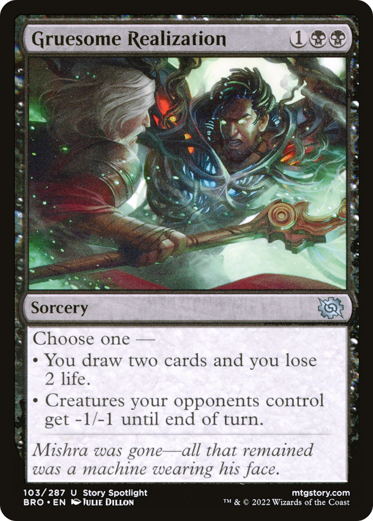 Image of Gruesome Realization [The Brothers' War]