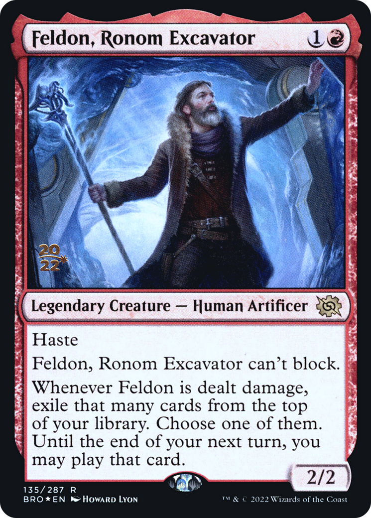 Image of Feldon, Ronom Excavator [The Brothers' War Prerelease Promos]