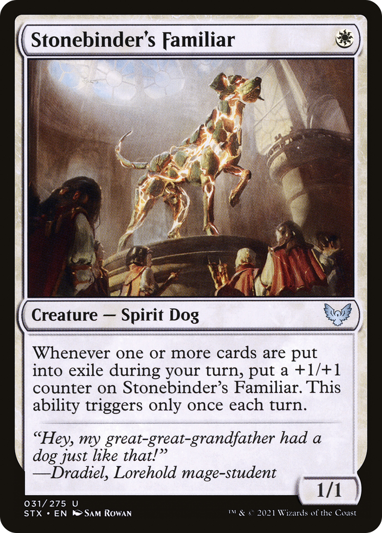 Image of Stonebinder's Familiar [Strixhaven: School of Mages]