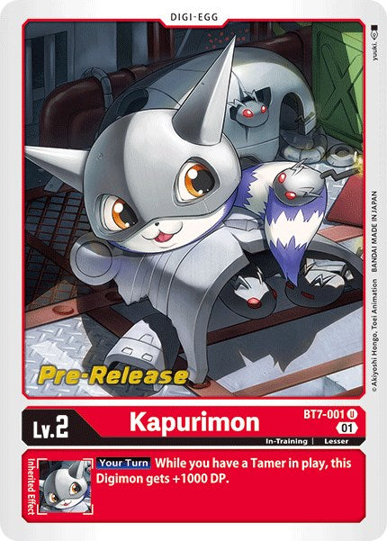 Image of Kapurimon [BT7-001] [Next Adventure Pre-Release Cards]