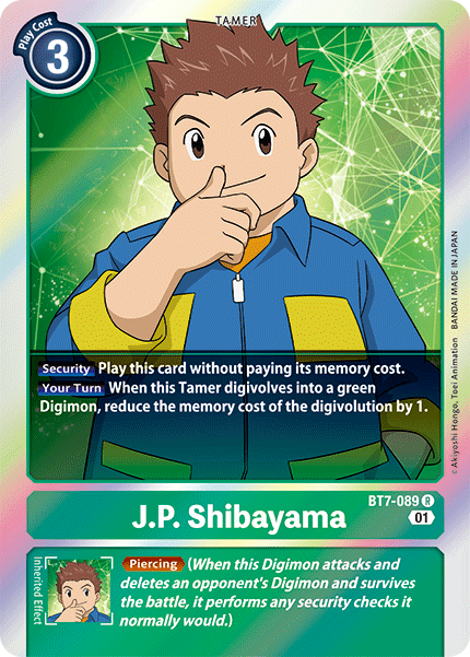 Image of J.P. Shibayama [BT7-089] [Next Adventure]