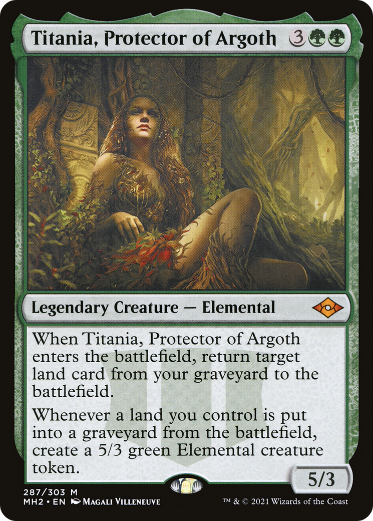 Image of Titania, Protector of Argoth [Modern Horizons 2]