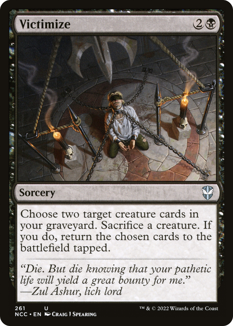Image of Victimize [Streets of New Capenna Commander]