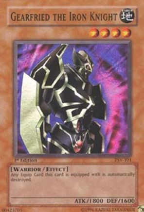 Image of Gearfried the Iron Knight [PSV-101] Super Rare