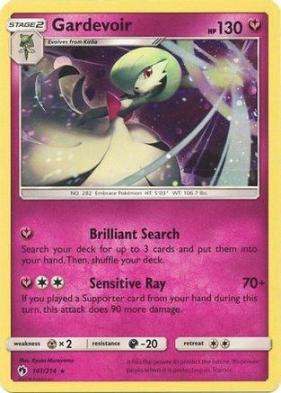 Image of Gardevoir (141/214) (Cosmos Holo) [Sun & Moon: Lost Thunder]