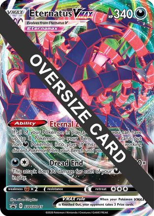 Image of Eternatus VMAX (SWSH045) (Jumbo Card) [Sword & Shield: Black Star Promos]