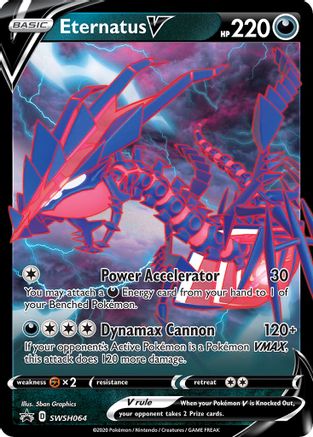 Image of Eternatus V (SWSH064) [Sword & Shield: Black Star Promos]