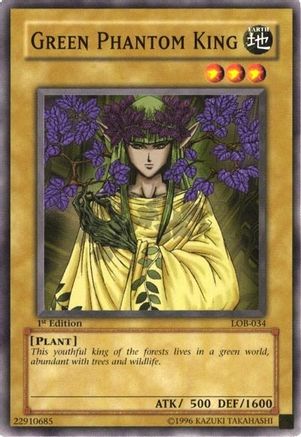 Image of Green Phantom King [LOB-034] Common