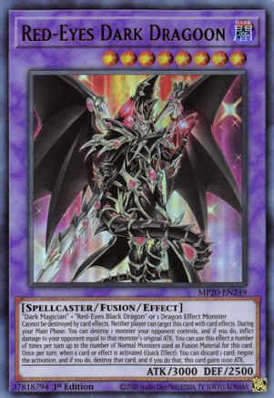 Red-Eyes Dark Dragoon [MP20-EN249] Ultra Rare