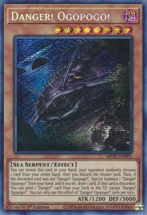 Image of Danger! Ogopogo! [MP20-EN001] Prismatic Secret Rare