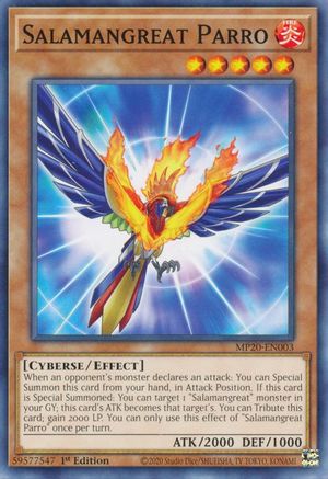 Image of Salamangreat Parro [MP20-EN003] Common