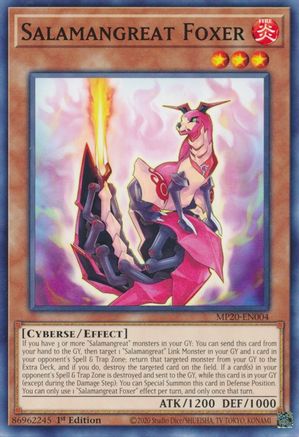 Image of Salamangreat Foxer [MP20-EN004] Common