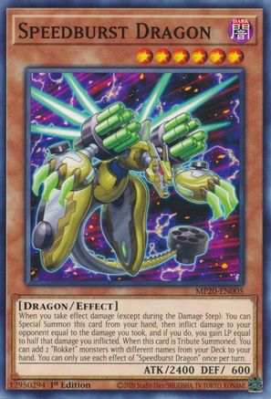 Image of Speedburst Dragon [MP20-EN005] Common