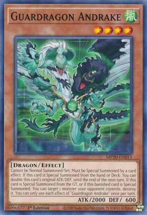 Image of Guardragon Andrake [MP20-EN011] Common