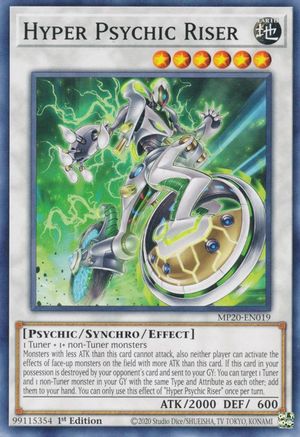 Image of Hyper Psychic Riser [MP20-EN019] Common