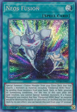 Image of Neos Fusion [MP20-EN027] Prismatic Secret Rare