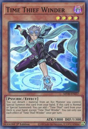 Image of Time Thief Winder [MP20-EN037] Super Rare