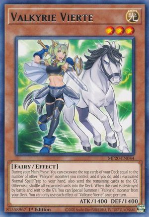 Image of Valkyrie Vierte [MP20-EN044] Rare