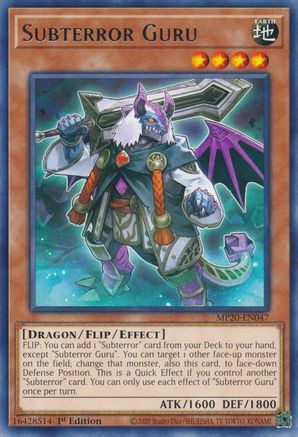 Image of Subterror Guru [MP20-EN047] Rare