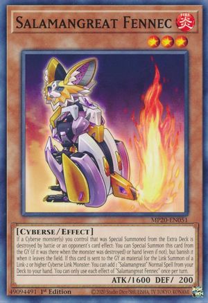 Image of Salamangreat Fennec [MP20-EN051] Common