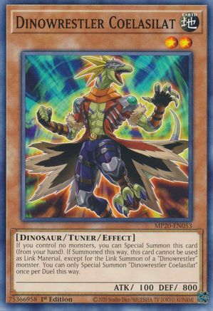 Image of Dinowrestler Coelasilat [MP20-EN053] Common