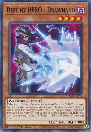 Image of Destiny Hero - Drawhand [MP20-EN055] Common