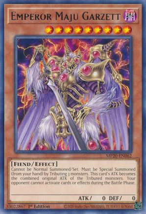 Image of Emperor Maju Garzett [MP20-EN062] Rare