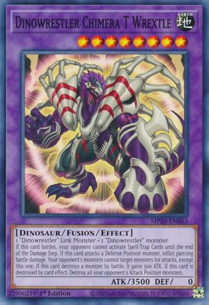 Image of Dinowrestler Chimera T Wrextle [MP20-EN063] Common