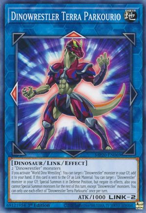 Image of Dinowrestler Terra Parkourio [MP20-EN069] Common