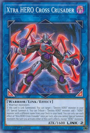 Image of Xtra Hero Cross Crusader [MP20-EN070] Common