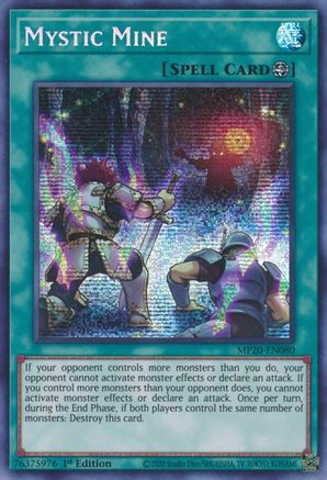 Image of Mystic Mine [MP20-EN080] Prismatic Secret Rare