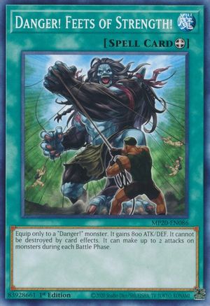 Image of Danger! Feets of Strength! [MP20-EN086] Common