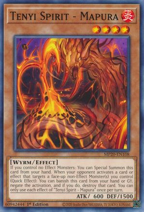 Image of Tenyi Spirit - Mapura [MP20-EN108] Common