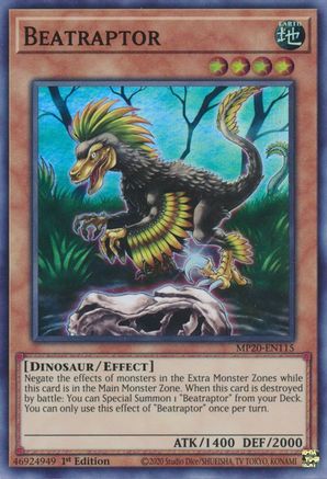 Image of Beatraptor [MP20-EN115] Super Rare